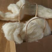 Tweed Sliver - White Silk Nepps